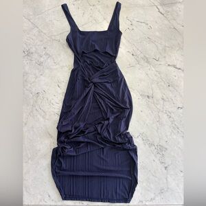 Windsor Midnight Blue High Low Dress